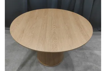 Gethin Spisebord 120 cm Rundt - Beige - Møbler - Bord - Spisebord & kjøkkenbord