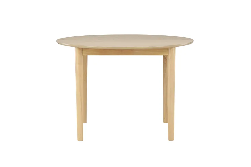 Gilda Spisebord 110 cm Rundt - Hvitlasert - Møbler - Bord - Spisebord & kjøkkenbord