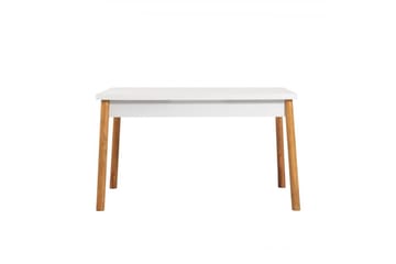 Glasnevin Spisegruppe Rektangulær - Hvit/Brun - Møbler - Bord - Spisegruppe