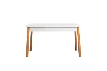 Glasnevin Spisegruppe Rektangulær - Hvit/Brun - Møbler - Bord - Spisegruppe