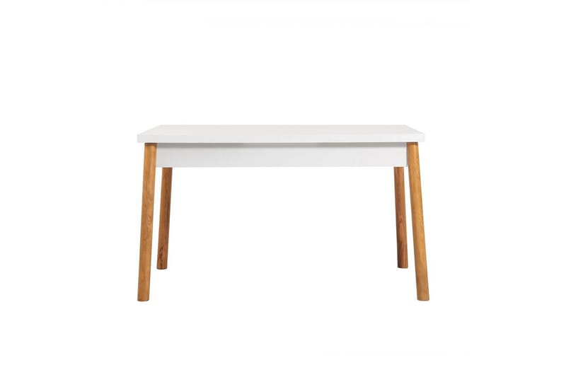 Glasnevin Spisegruppe Rektangulær - Hvit/Brun - Møbler - Bord - Spisegruppe