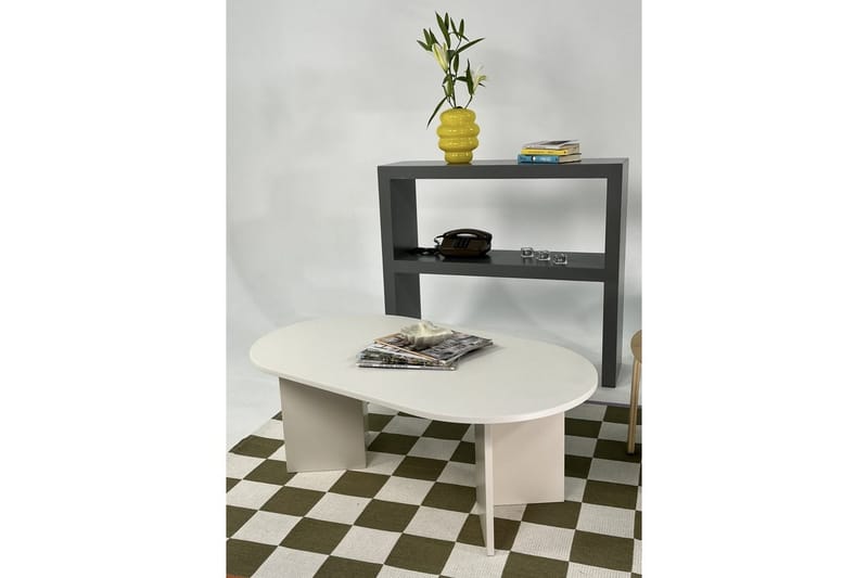 Glenure Sofabord 110 cm - Beige - Møbler - Bord - Sofabord & salongbord