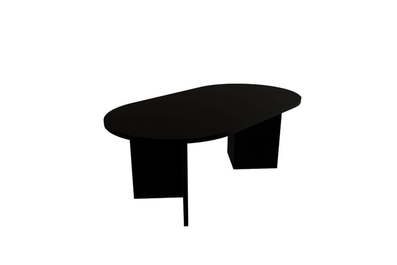 Glenure Sofabord 110 cm - Svart - Møbler - Bord - Sofabord & salongbord