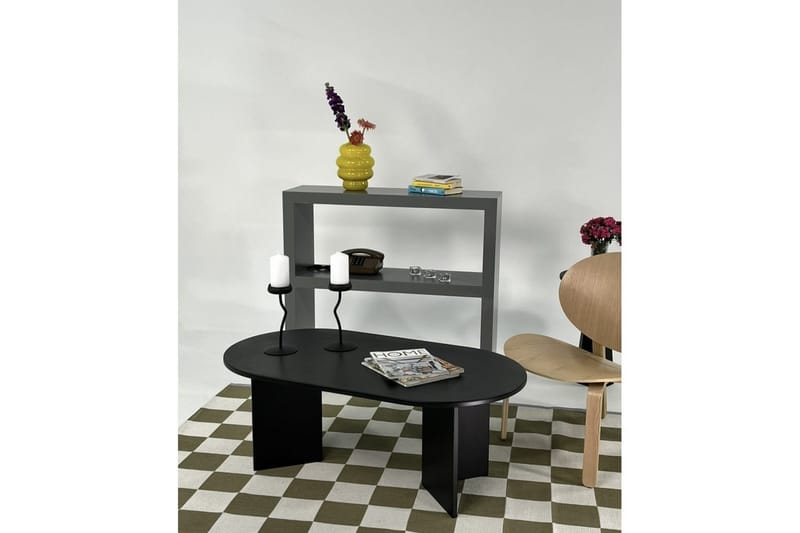 Glenure Sofabord 110 cm - Svart - Møbler - Bord - Sofabord & salongbord