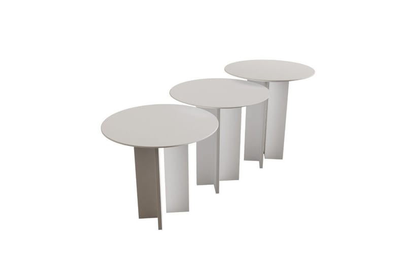 Glenure Sofabord 40 cm - Hvit - Møbler - Bord - Sofabord & salongbord