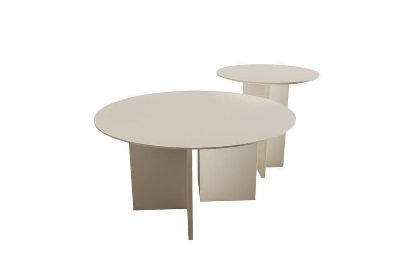 Glenure Sofabord 80 cm - Cremehvit - Møbler - Bord - Sofabord & salongbord