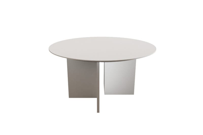 Glenure Sofabord 80 cm - Hvit - Møbler - Bord - Sofabord & salongbord