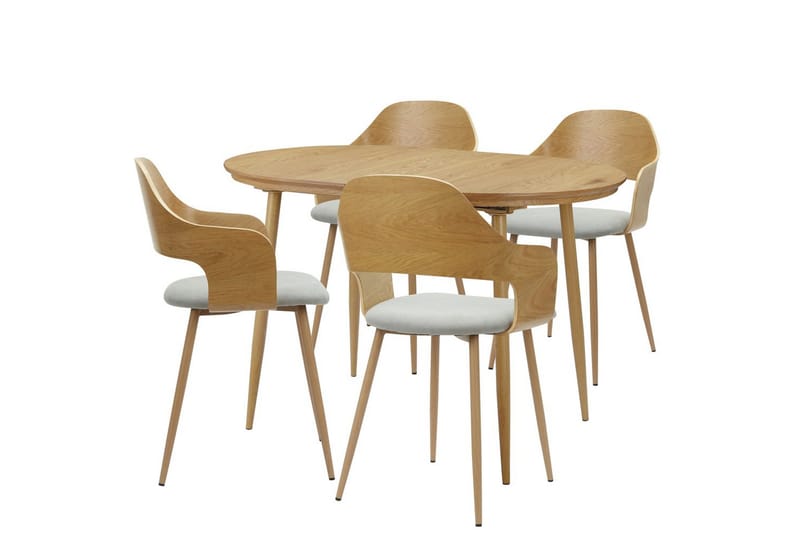 Graham Spisegruppe 4-seter, Brun