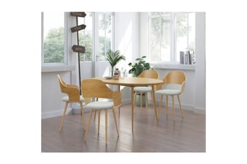 Graham Spisegruppe 4-seter - Brun - Møbler - Bord - Spisegruppe