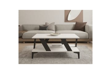 Gralen Stuebord 100 cm - Antrasitt/Hvit - Møbler - Bord - Sofabord & salongbord