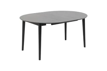 Grasonville Forlengbar Spisegruppe 115-154 cm + 4 stk. Spisestoler - Svart - Møbler - Bord - Spisegruppe