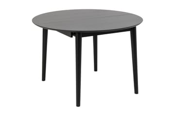 Grasonville Uttrekkbar Spisegruppe 115-154 Cm + 4 Spisestuestoler - Svart - Møbler - Bord - Spisegruppe