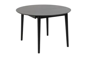 Grasonville Uttrekkbar Spisegruppe 115-154 Cm + 4 Spisestuestoler - Svart - Møbler - Bord - Spisegruppe