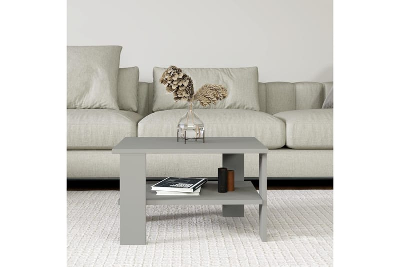 Greger Sofabord 60 cm - Grå - Møbler - Bord - Sofabord & salongbord