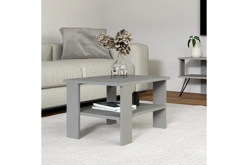 Greger Sofabord 60 cm, Grå