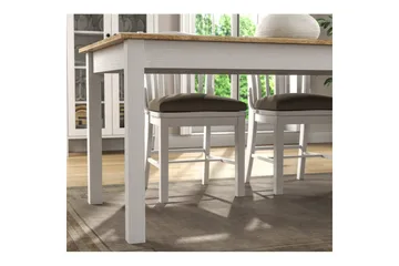 Gulbahar Spisebord 180 cm Rektangulær - Natur/Hvit - Møbler - Bord - Spisebord & kjøkkenbord