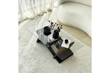 Gweneth Sofabord 105 cm - Svart/Brun - Møbler - Bord - Sofabord & salongbord