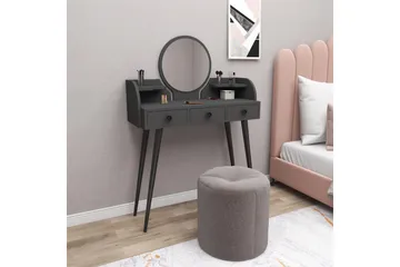 Habiba Sminkebord 93,6 cm - Antrasitt - Møbler - Bord - Sminkebord & toalettbord