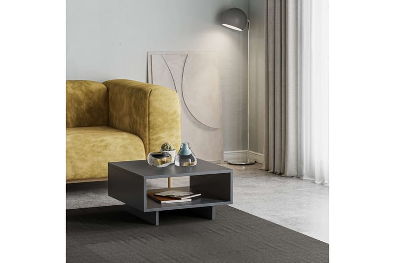 Hapeila Sofabord 60 cm - Antrasitt - Møbler - Bord - Sofabord & salongbord