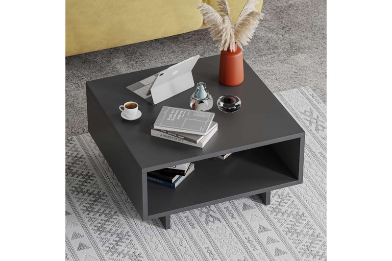 Hapeila Sofabord 60 cm - Antrasitt - Møbler - Bord - Sofabord & salongbord