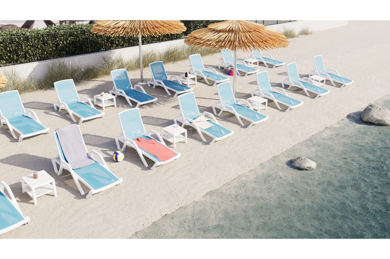 Harb Sofabord 43 cm - Elfenben/Hvit - Møbler - Bord - Sofabord & salongbord