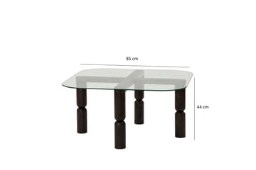 Harman Sofabord 80 cm - Antrasitt - Møbler - Bord - Sofabord & salongbord