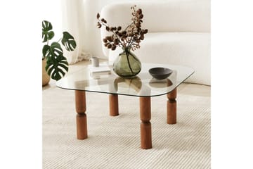 Harman Sofabord 80 cm - Valnøtt - Møbler - Bord - Sofabord & salongbord