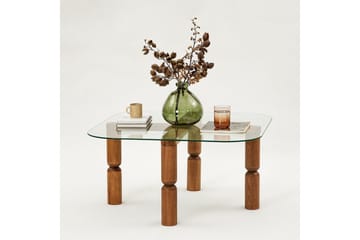 Harman Sofabord 80 cm - Valnøtt - Møbler - Bord - Sofabord & salongbord