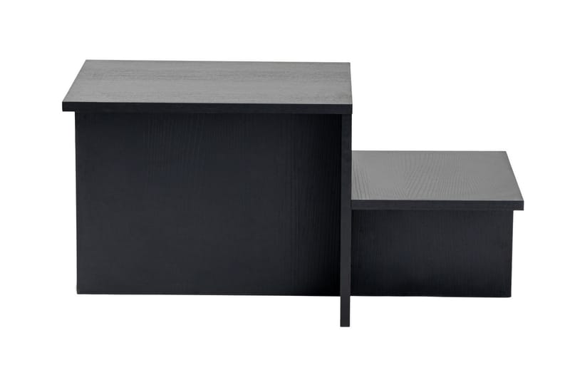 Harmony NO_BRAND Fabrony salongbord 80x40 cm Svart
