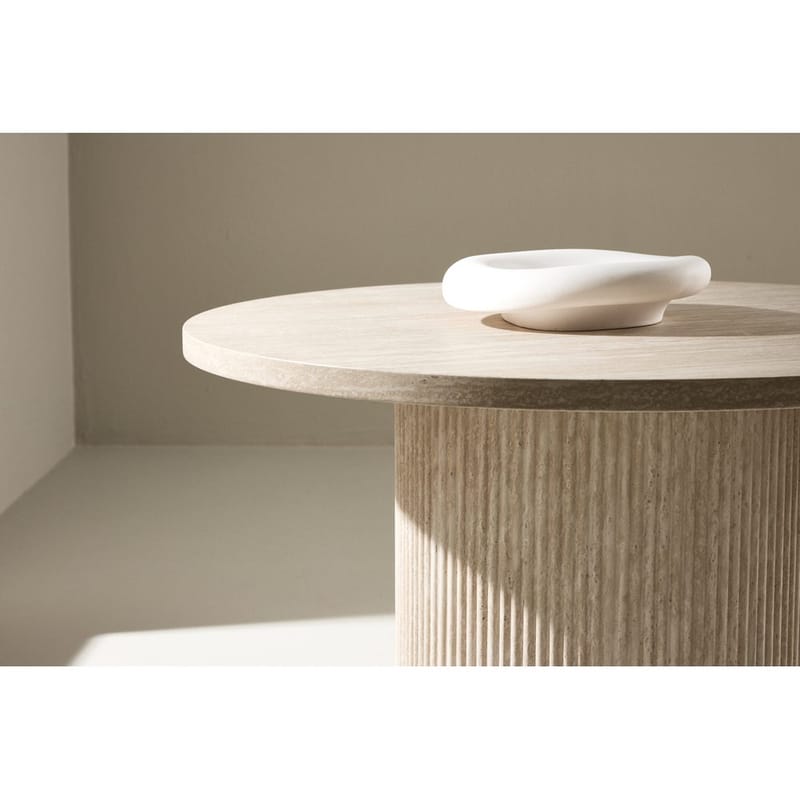 Härön Sofabord 80 cm - Beige - Møbler - Bord - Sofabord & salongbord