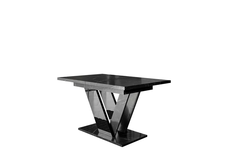 Harumi Spisebord Rektangulært, Svart