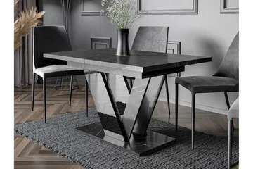 Harumi Spisebord Rektangulært - Svart - Møbler - Bord - Spisebord & kjøkkenbord