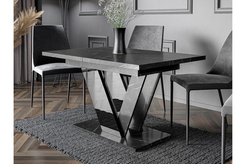 Harumi Spisebord Rektangulært - Svart - Møbler - Bord - Spisebord & kjøkkenbord