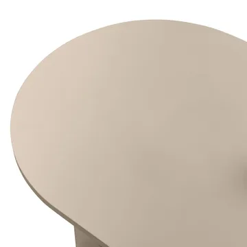 Hasina sofabord 119 cm ovalt - Mink - Møbler - Bord - Sofabord & salongbord