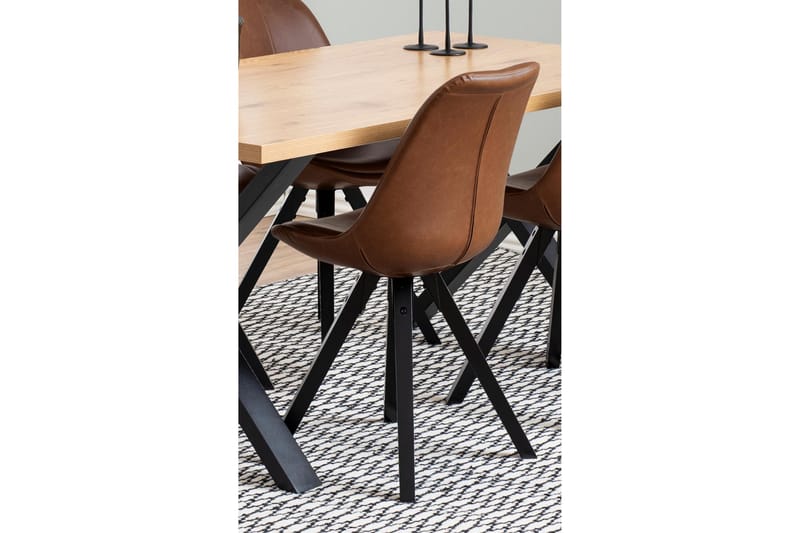 Havenford Spisebord 160 cm - Natur - Møbler - Bord - Spisebord & kjøkkenbord