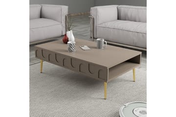 Hazim Sofabord 105 cm - Gull - Møbler - Bord - Sofabord & salongbord