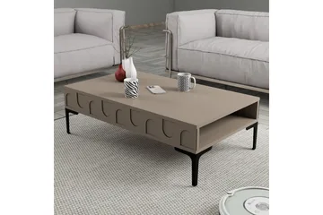 Hazim Sofabord 105 cm - Svart - Møbler - Bord - Sofabord & salongbord