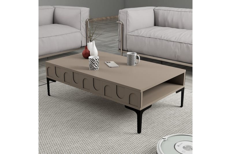 Hazim Sofabord 105 cm - Svart - Møbler - Bord - Sofabord & salongbord