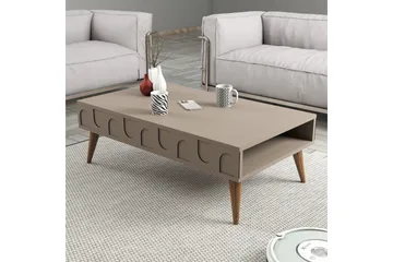 Hazim Sofabord 105 cm - Valnøtt - Møbler - Bord - Sofabord & salongbord