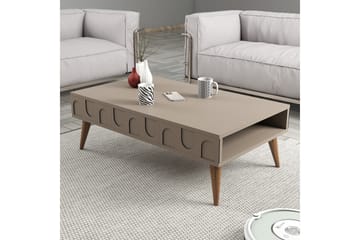 Hazim Sofabord 105 cm - Valnøtt - Møbler - Bord - Sofabord & salongbord