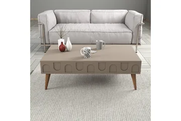 Hazim Sofabord 105 cm - Valnøtt - Møbler - Bord - Sofabord & salongbord