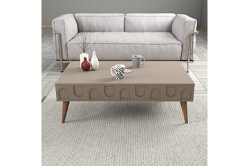 Hazim Sofabord 105 cm - Valnøtt - Møbler - Bord - Sofabord & salongbord