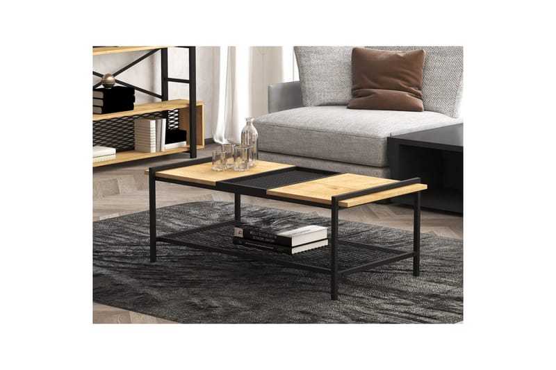 Healer Sofabord 120 cm - Svart/Mørkfarget tre - Møbler - Bord - Sofabord & salongbord
