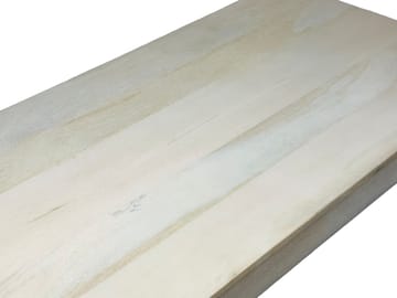 Heleri spisebord 120 cm - Lys hvitvasket finish - Møbler - Bord - Spisebord & kjøkkenbord