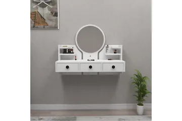 Hines Sminkebord 90 cm - Hvit - Møbler - Bord - Sminkebord & toalettbord