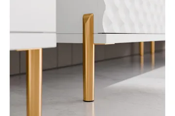 Holmes Sofabord 92 cm - Hvit - Møbler - Bord - Sofabord & salongbord