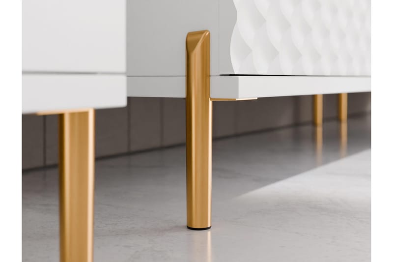 Holmes Sofabord 92 cm - Hvit - Møbler - Bord - Sofabord & salongbord