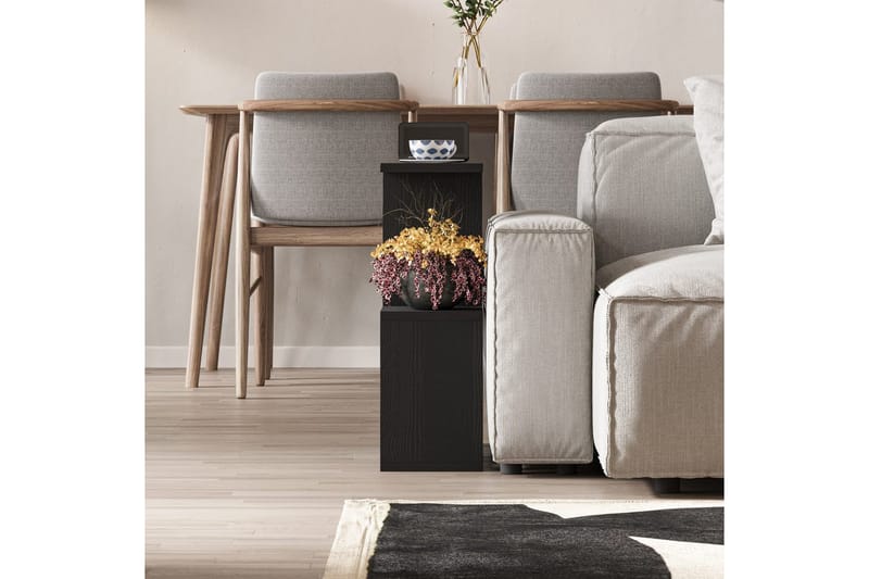 Homemania Sofabord 60 cm - Brun/Svart - Møbler - Bord - Sofabord & salongbord