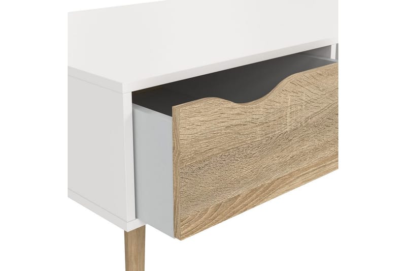 Hostafranc Sofabord 98,7 cm - Natur/Hvit - Møbler - Bord - Sofabord & salongbord