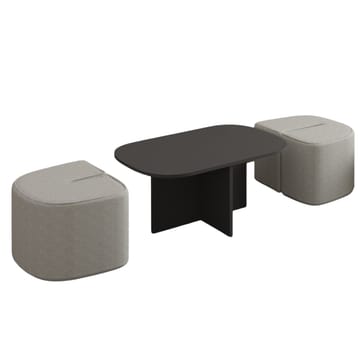 Hu Sofabordsett 90x42,9x45 cm - Antrasitt - Møbler - Bord - Sofabord & salongbord